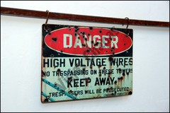 ZR-011 danger high voltage