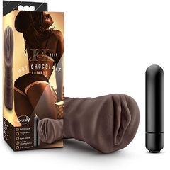 Masturbador vagina vibrador Brianna - Hot Chocolate Brianna Masturbator Vibration