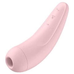App Vibrador y Succionador de clitoris recargable - Satisfyer Curvy 2+ Silicone pressure clitoral stimulation & vibration App