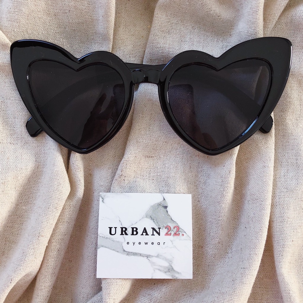 Óculos Heartbreak Black - Comprar em urban22