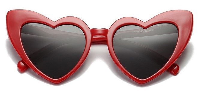 Óculos Heartbreak red - Comprar em urban22