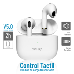 Auriculares Bluetooth Inalámbricos In Ear Yourz 40 Hs De Uso - comprar online