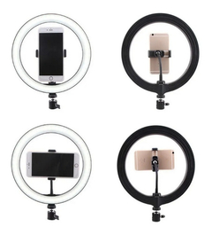 Aro De Luz Led 26cm Tiktok Video 4 Soporte Celular Usb