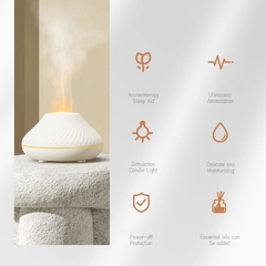 Humificador Aromatizador con Efecto Fuego 130ml - comprar online