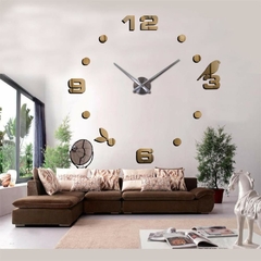 Reloj de Pared 3D Moderno DIY Tamaño Chico en internet
