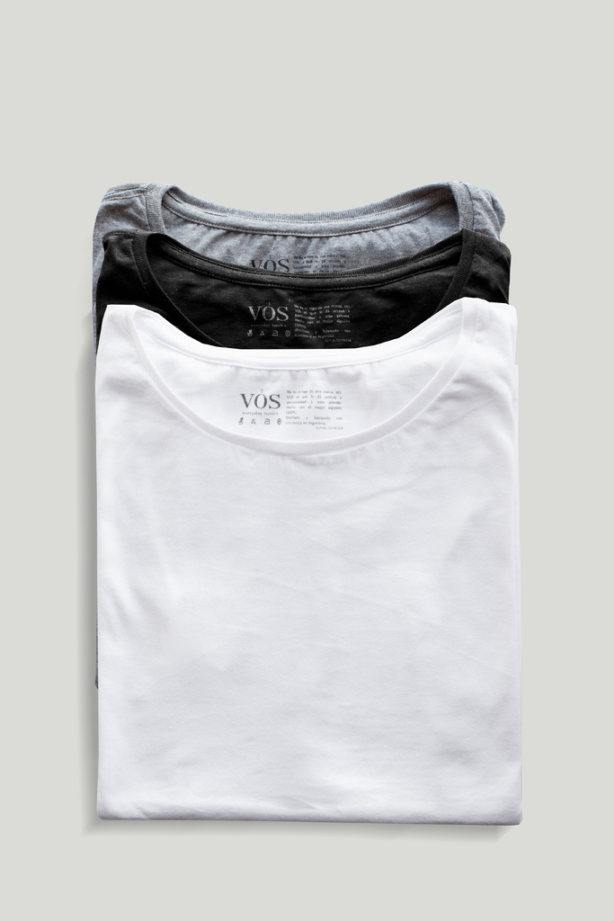 remeras blancas mujer