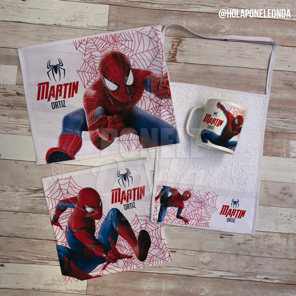 SET DE JARDIN - Spiderman - Ponele Onda Diseños