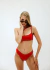 Corpiño bikini rojo