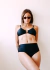 Bikini Versace - Negro - comprar online