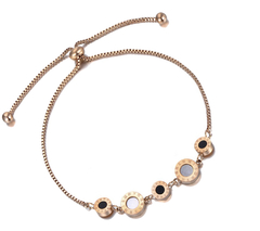 Conjunto feminino luxo brinco pulseira banhado ouro rosê na internet