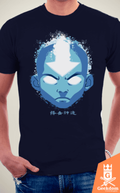 Camiseta Avatar - Aang Estado Avatar - by Cardoso - loja online