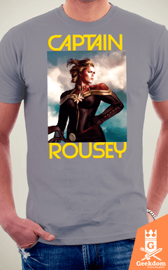 Camiseta Capitã Rousey - by HugoHugo - loja online