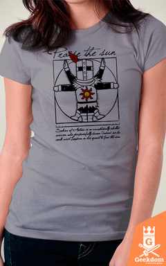 Camiseta Dark Souls - Vitruviano - by Le Duc | Geekdom Store | www.geekdomstore.com