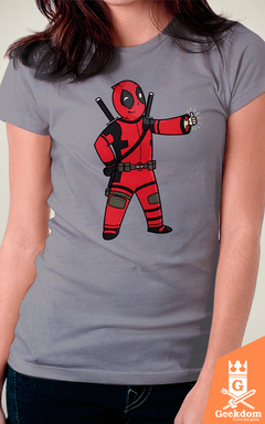 Camiseta Deadpool - Jovem Regenerado - by Pigboom | Geekdom Store | www.geekdomstore.com