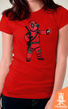 Camiseta Deadpool - Jovem Regenerado - by Pigboom | Geekdom Store | www.geekdomstore.com