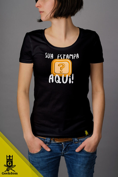 Camiseta Personalizada - Estampa Única - Geekdom Store - Camisetas Geek Nerd