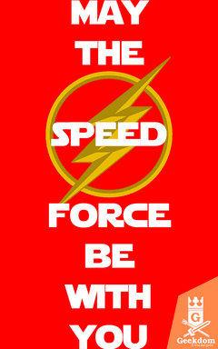 Camiseta Flash - Speed Force With You - by HugoHugo