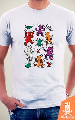 Camiseta Futurama - Haring do Futuro - by Le Duc | Geekdom Store | www.geekdomstore.com