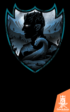 Camiseta Game of Thrones - Casa dos Caminhantes Brancos - by Vincent Trinidad Art| Geekdom Store | www.geekdomstore.com