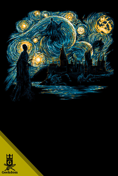 Camiseta Harry Potter - Dementadores Estrelados - by Ddjvigo | Geekdom Store | www.geekdomstore.com 
