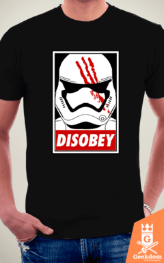 Camiseta Star Wars - Disobey - by Ddjvigo | www.geekdomstore.com