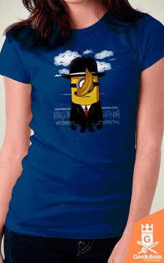 Camiseta Minion Magritte - by Le Duc - Geekdom Store - Camisetas Geek Nerd