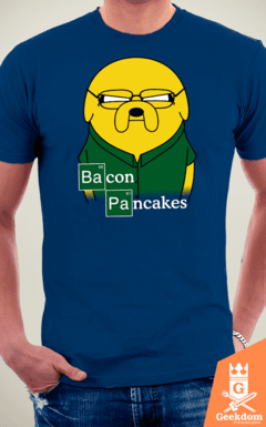 Camiseta Panquecas de Toucinho - by Pigboom | www.geekdomstore.com