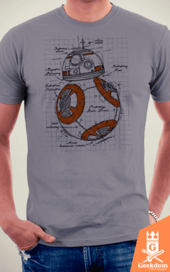 Camiseta Star Wars - BB8 - by Le Duc | www.geekdomstore.com