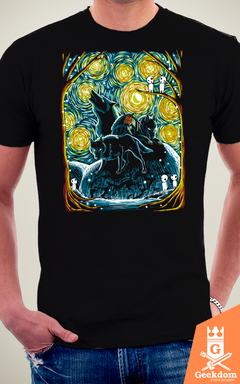 Camiseta Princesa Mononoke - Floresta Estrelada - by Ddjvigo na internet