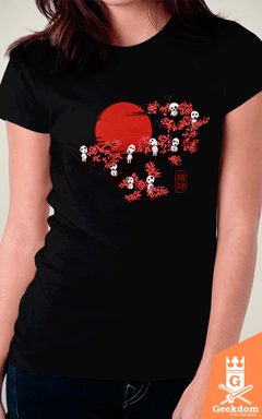 Camiseta Mononoke - Kodamas - by Le Duc | Geekdom Store | www.geekdomstore.com