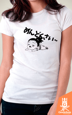 Camiseta Naruto - Shikamaru Mendokusai - by PsychoDelicia | Geekdom Store | www.geekdomstore.com