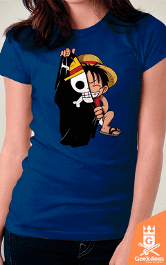 Camiseta One Piece - Bandeira - by PsychoDelicia - Geekdom Store - Camisetas Geek Nerd