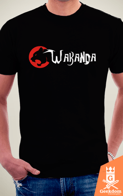 Camiseta Pantera Negra - Wakanda Thundercats - by Vincent Trinidad Art | Geekdom Store | www.geekdomstore.com