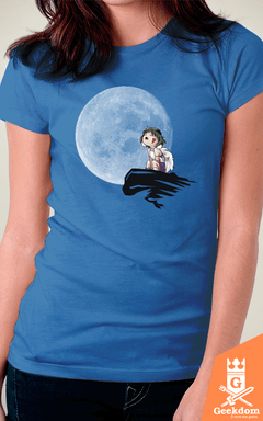 Camiseta Princesa Mononoke - Lua - by PsychoDelicia | Geekdom Store | www.geekdomstore.com