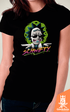 Camiseta Rick and Morty - Schwifty Vibe - by Vincent Trinidad Art | Geekdom Store | www.geekdomstore.com