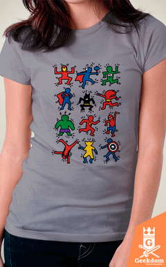 Camiseta Super Haring - by Le Duc | Geekdom Store | www.geekdomstore.com