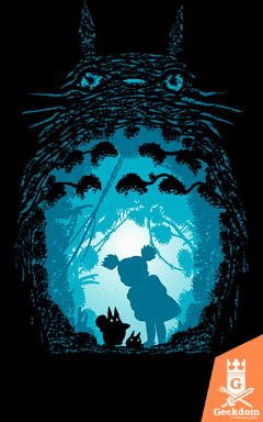 Camiseta Totoro - Espíritos da Floresta - by Ddjvigo