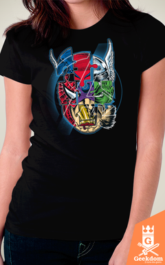 Camiseta Vingadores - Super Heróis - by RicoMambo - comprar online