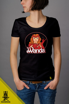 Camiseta WandaVision - Wanda - by Douglasstencil | Geekdom Store | www.geekdomstore.com 