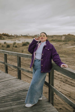 Imagen de Campera Luna Violeta