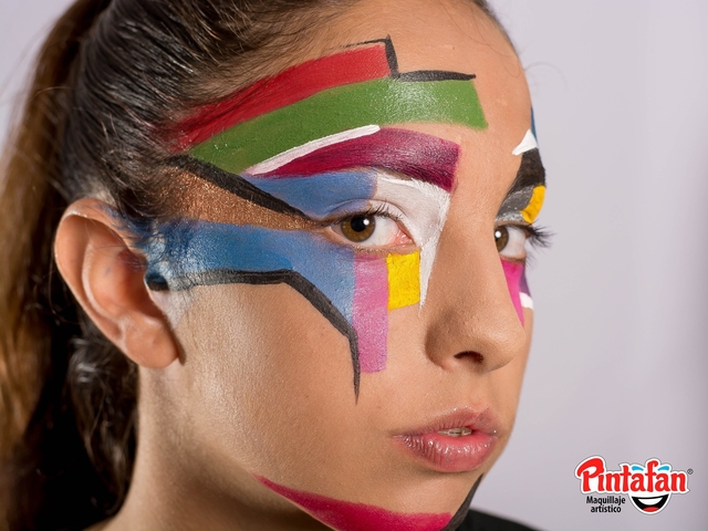 Maquillaje Artístico Infantil Pintafan Set 16 Colores