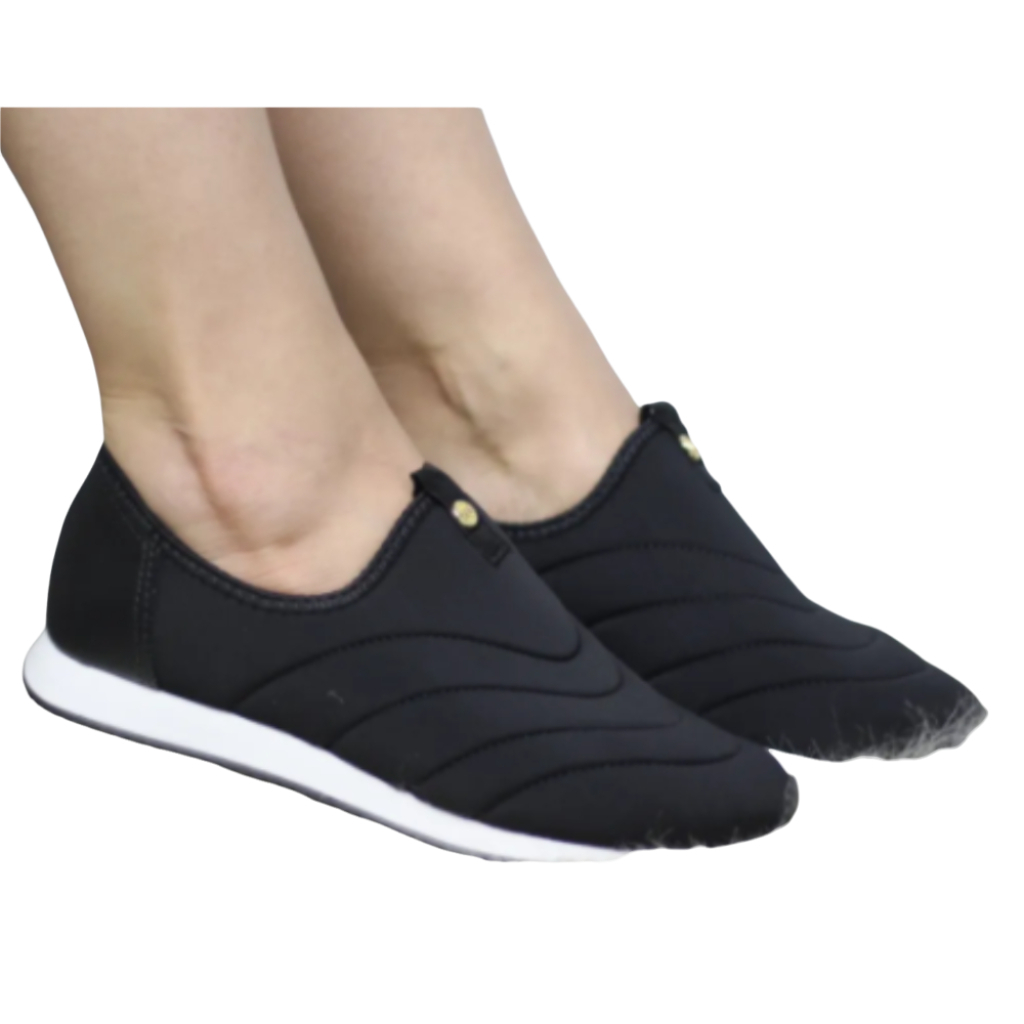 Tênis Moleca em Lycra Sem Cadarço Slip On