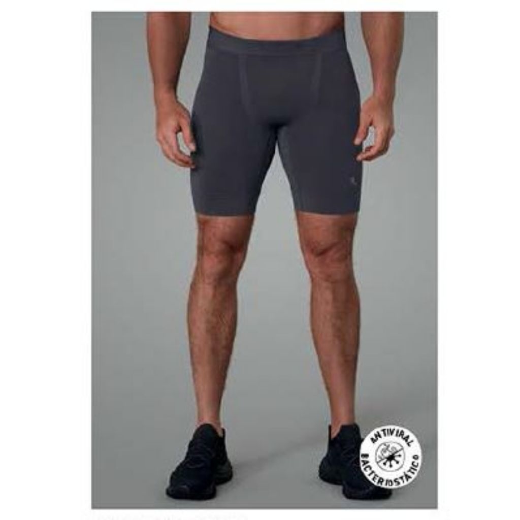 Bermuda Térmica e Compressão Masculina Lupo