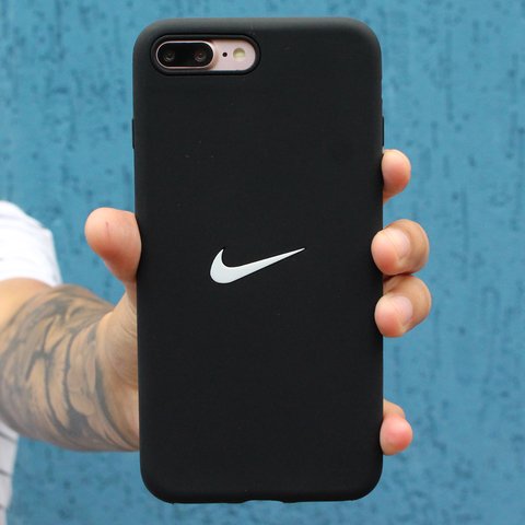 Case de Silicone - Nike - Preto (Iphone 7 - 8 Plus)
