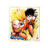 Shikishi Art Dragon Ball Goku y Krillin Bandai
