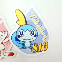 Set de 3 stickers Froasted Pokemon Starters de Galar - Quality.Store. El lugar de los fans!