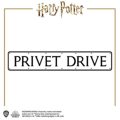 Vinilo decorativo Harry Potter cartel Privet Drive Oficial