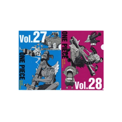 Set 2 Carpetas One Piece Vol.100 Anniversary Vol. 27 y 28 Bandai Ichiban Kuji