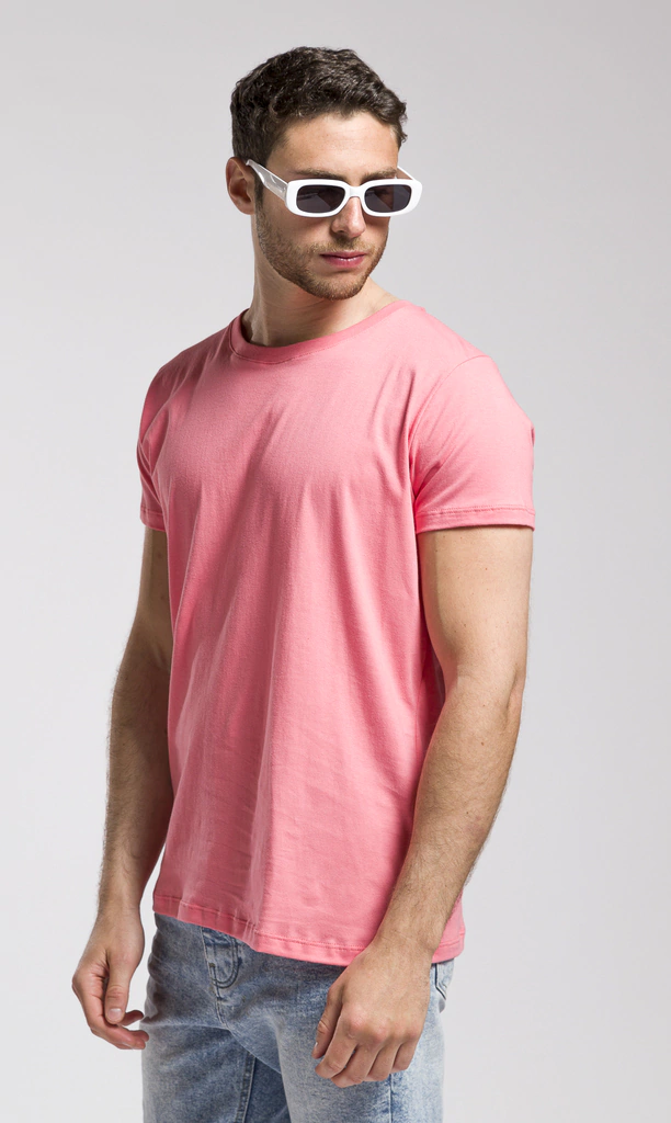 Brooklyn tshirt - Hot Pink (Slim fit) - comprar online