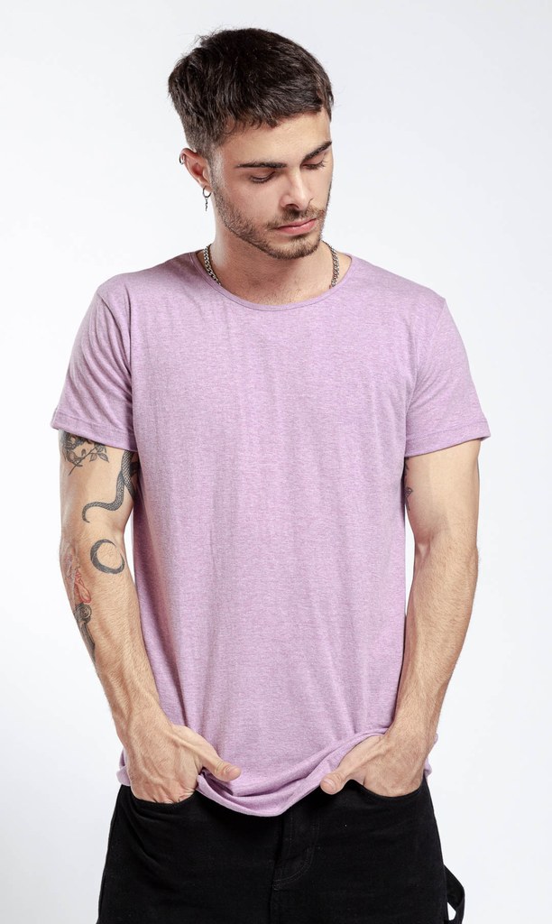 Maxi Tshirt - Light Lavender (Slim fit) - buy online